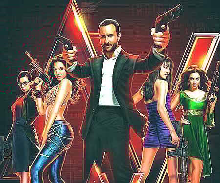 The poster of 'Agent Vinod'.