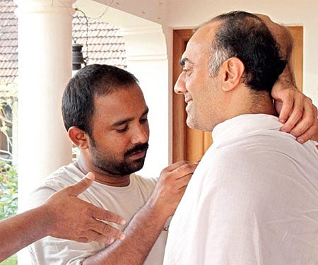 Sohan Roy with Rajit Kapur
