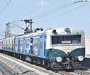 ROLLING AHEAD: MRTS will be commissioned to cover areas between Velachery and St Thomas Mount