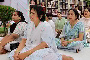 A prayer meeting on the 10th anniversary of Uphaar tragedy (File photo / PTI)