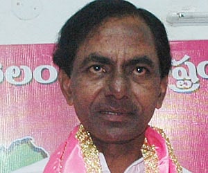 Telangana Rashtra Samithi chief K Chandrasekhara Rao. (File photo: EPS)