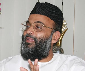 PDP leader Abdul Naseer Madani. (File photo: PTI)