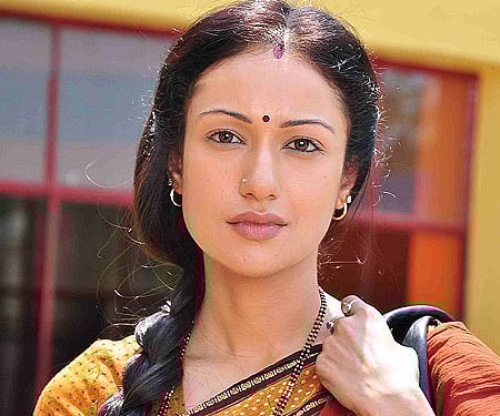 Actress Madhuri Bhattacharya in the movie 'Prasad'