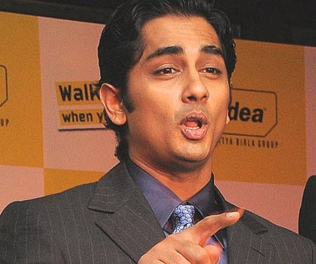 Actor Siddharth (Express Photo by RVK Rao).