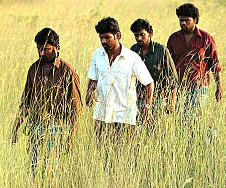 A still from 'Thoonga Nagaram' (Pic: ENS).