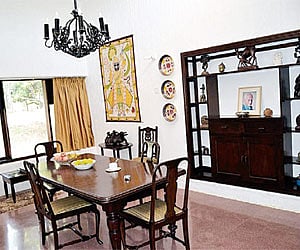 The dining hall of the bungalow | Express Photo.