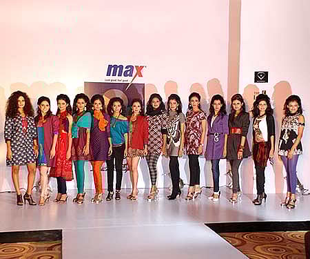 Contestants of Max Miss Bangalore 2011.