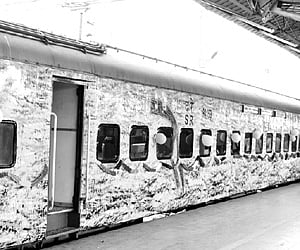 ON FAST TRACK: The newly introduced Chennai-Coimbatore Duronto Express.