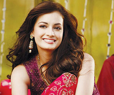 Actor-producer Dia Mirza.