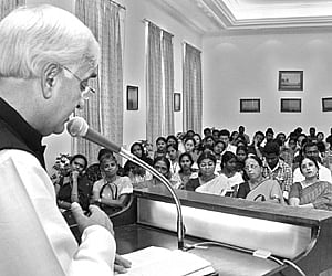 Makkal Sakthi Party candidates campaigning in Mylapore constituency | D Sampath Kumar