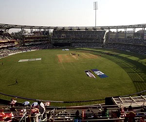 A general view of the revamped Wankhede Stadium, Mumbai during a Group A ICC World Cup match. (Getty Images)