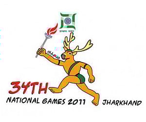 National Games 2011, Jharkhand. (Logo, Courtesy The Indian Olympic Association)