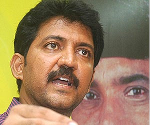 Vallabhaneni Vamsi (Express Photo by Ch Narayana Rao).