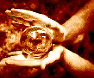 Through a crystal clearly