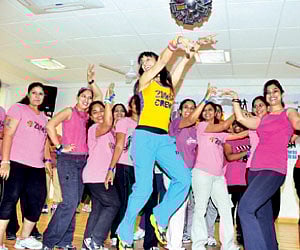 Zumba for fun, fitness