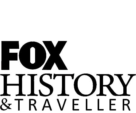 The logo of Fox History and Traveller channel.