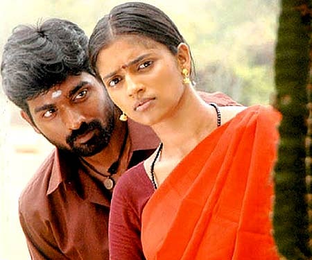 A still from 'Thenmerku Paruvakaatru'.