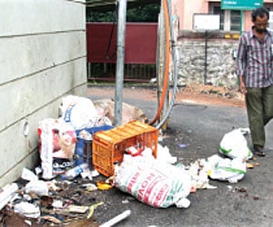 A graphic representation of the Vallarpadam International Container Transshipment Terminal