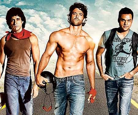 The poster of 'Zindagi Na Milegi Dobara'.