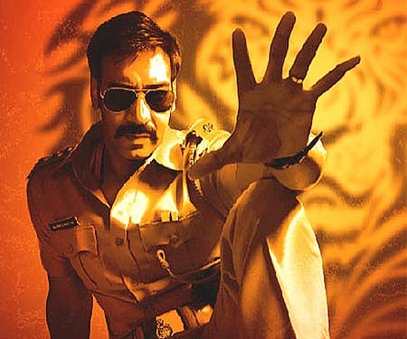 The poster of 'Singham'.