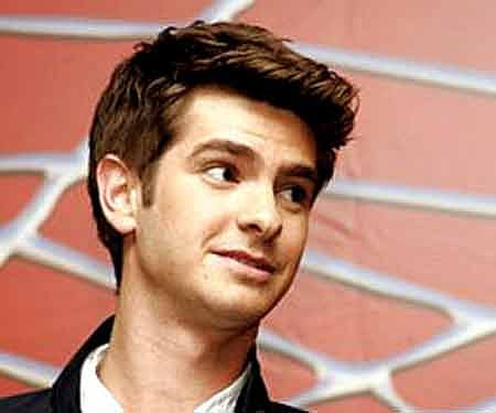 Andrew Garfield at a media event in Cancun, Mexico (AP Photo/Israel Leal)