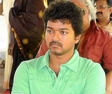 Tamil actor Vijay (Pic: Agencies).