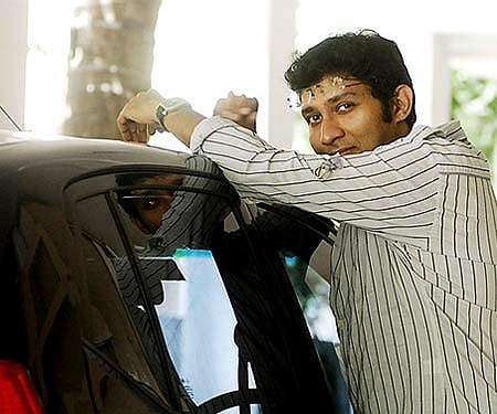 Actor Sricharan (Express / P. Anand Kumar).