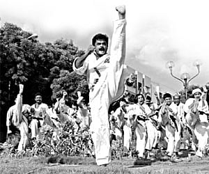 Train a real life action hero