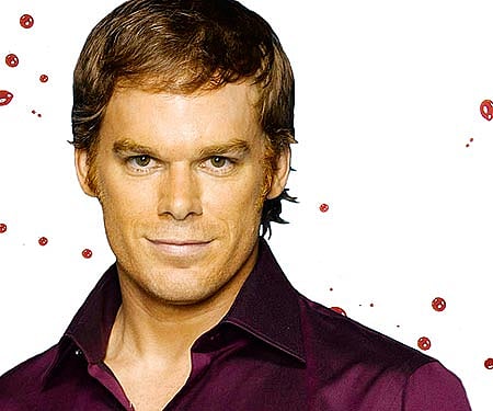 Michael C Hall, the lead actor of 'Dexter' from the show's promo.