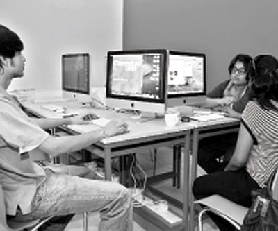 Designed to study visually