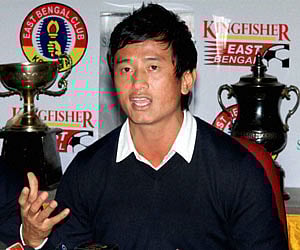 Baichung Bhutia. PTI File Photo