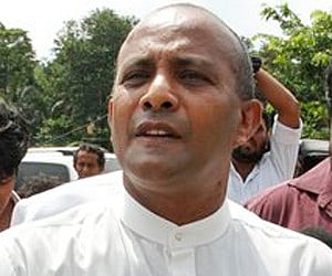 Former Sri Lanka test captain and a politician in Sri Lanka's opposition Hashan Tillakaratne (AP file photo)