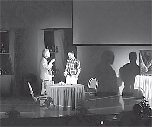 A still from ‘When God said Cheers’