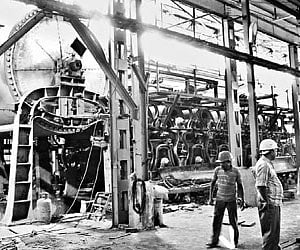 The Punalur Paper MIll factory| Express Photo.