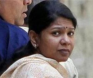 DMK Rajya Sabha MP Kanimozhi. PTI File Photo