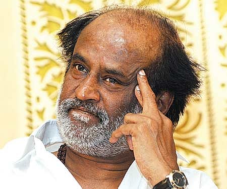 Tamil superstar Rajinikanth. Agencies file photo
