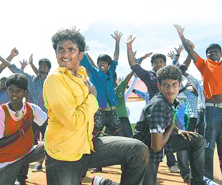 Director kicks off, quite literally