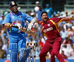 Sachin Tendulkar thought firt to walk against the West Indies, despite not being given out by the umpire. (Photo: AP)
