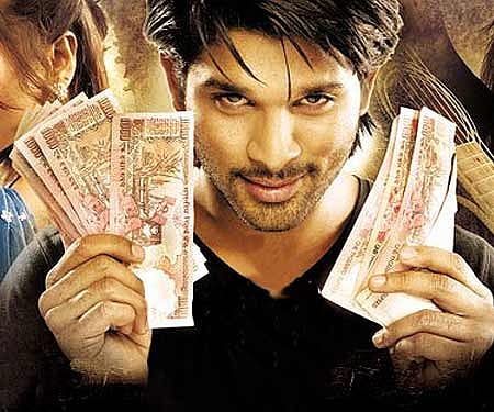 The poster of 'Vedam'.