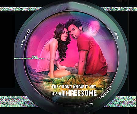 The poster of 'Ragini MMS'.