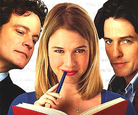 The poster of 'Bridget Jones Diary'.