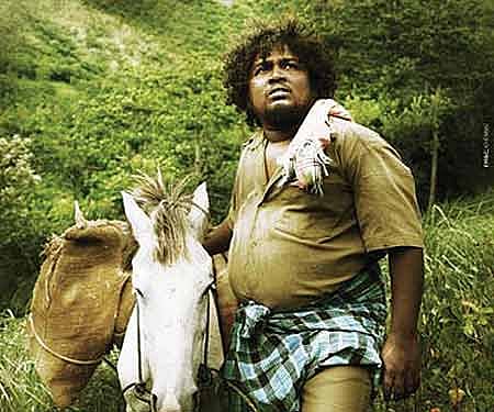 The poster of 'Azhagarsamiyin Kuthirai'.