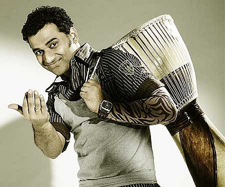 Film music director Devi Sri Prasad - Express Photo.