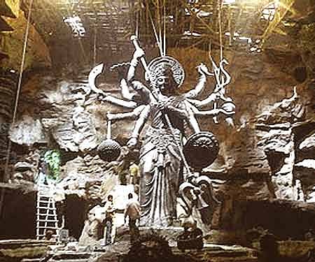 On the preparatory sets of 'Pathala Bhairavi' (Pic: ENS)