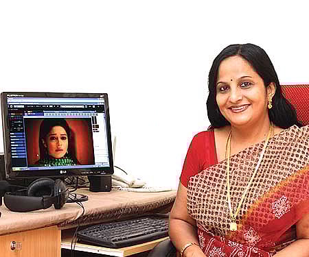 Dubbing artiste Uma Bharani.