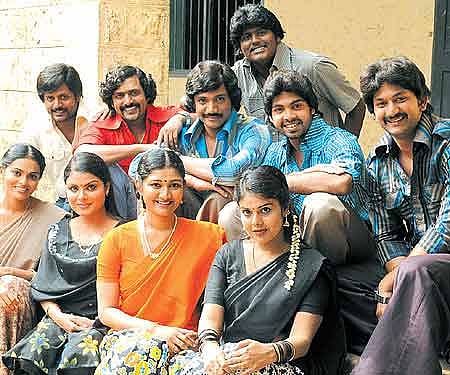 The cast of 'Naanga'.