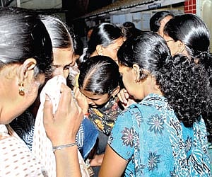 Farewell: Shrijana’s friends mourn her death