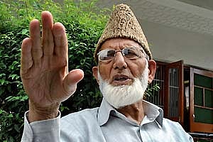 Syed Ali Shah Geelani(file photo)