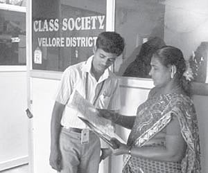 Surprise from soil: Residents by the side of a newly-sunk borewell at Kilpatti village in Vellore district | EPS