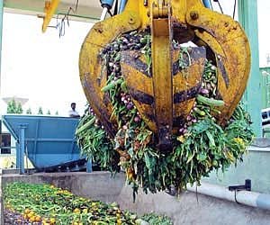 The bio-methanation plant powers up again